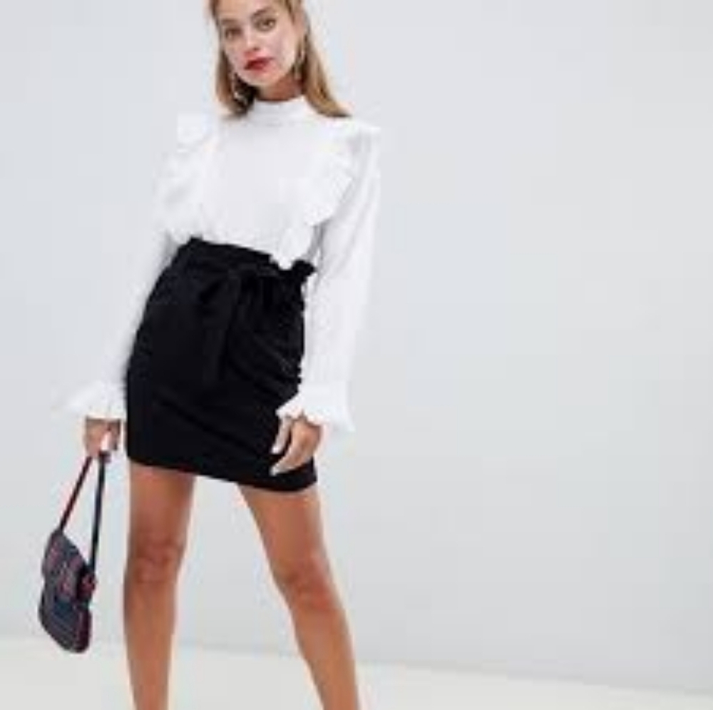 Paperbag Mini Skirt